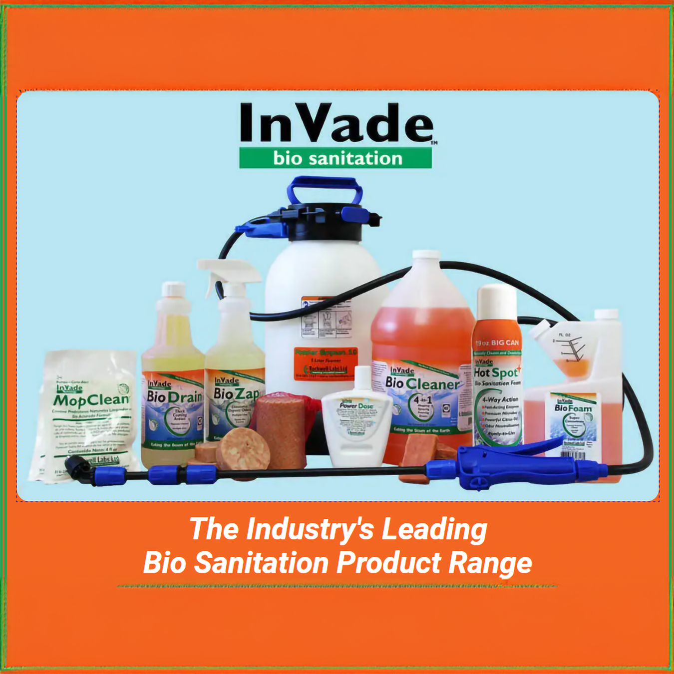 Rockwell Labs InVade Bio Sanitation Collection