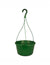 10” Round Contempo Swirl Saucerless Hanging Baskets with Hangers