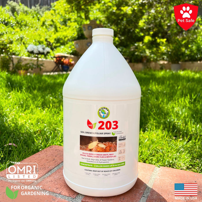 203 Soil Drench/Foliar Spray - OMRI Listed