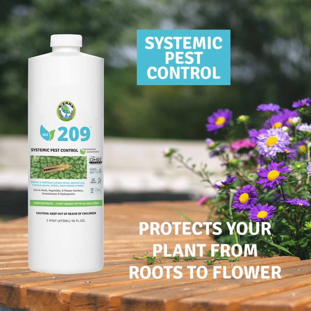 209 Systemic Pest Control - OMRI Listed