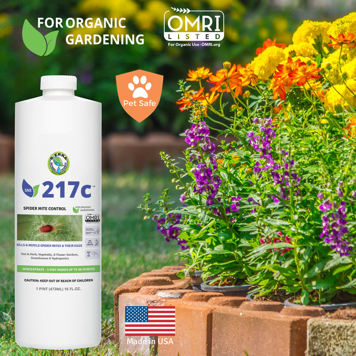 217C Spider Mite Control Concentrate - OMRI Listed