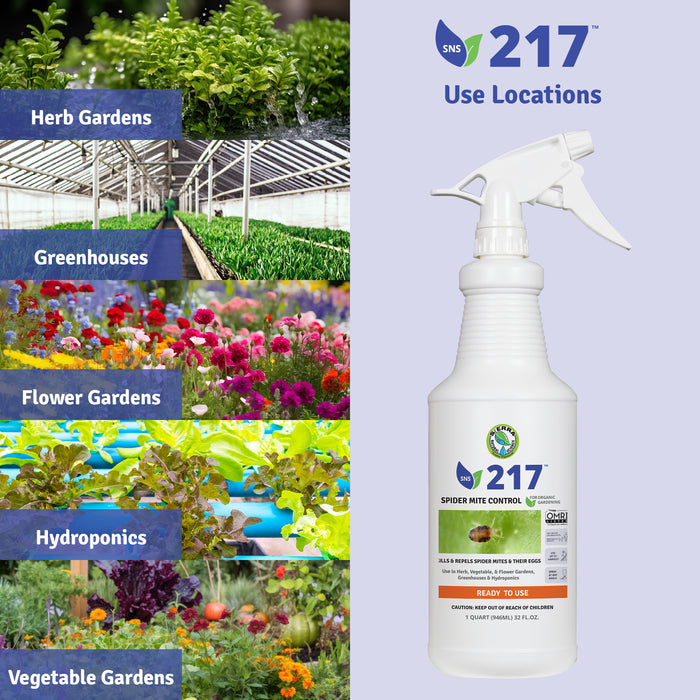 garden mites spray SNS 217 Spider Mite Control RTU