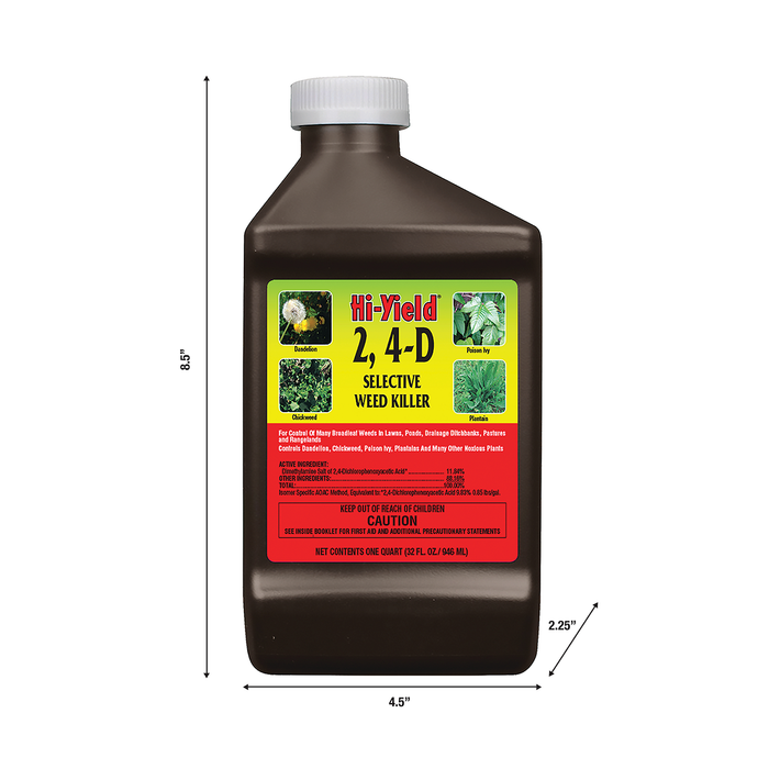 Hi-Yield 2, 4-D Selective Weed Killer