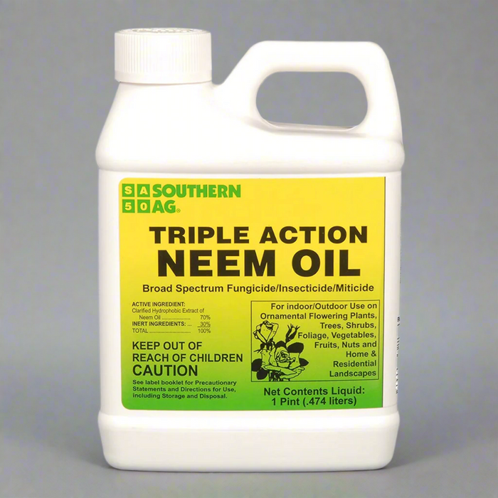 Triple Action Neem Oil Fungicide/Insecticide/Miticide- OMRI Listed