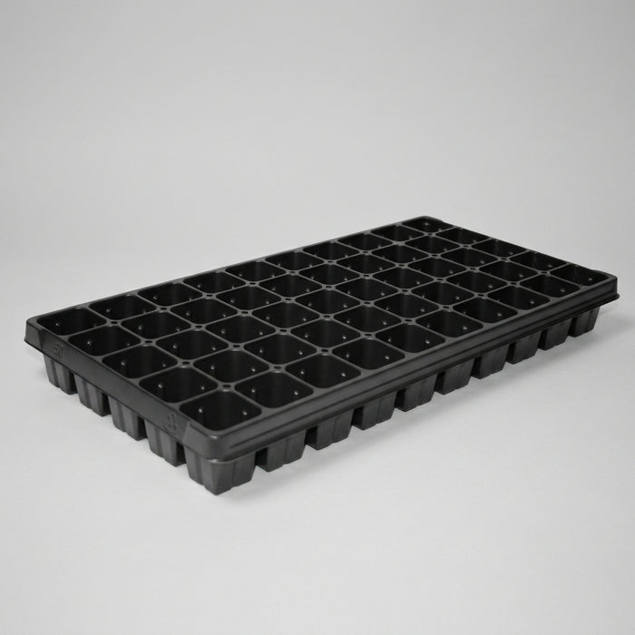 Standard Plug Tray 50 Square Cells, Cell Depth 2.37"