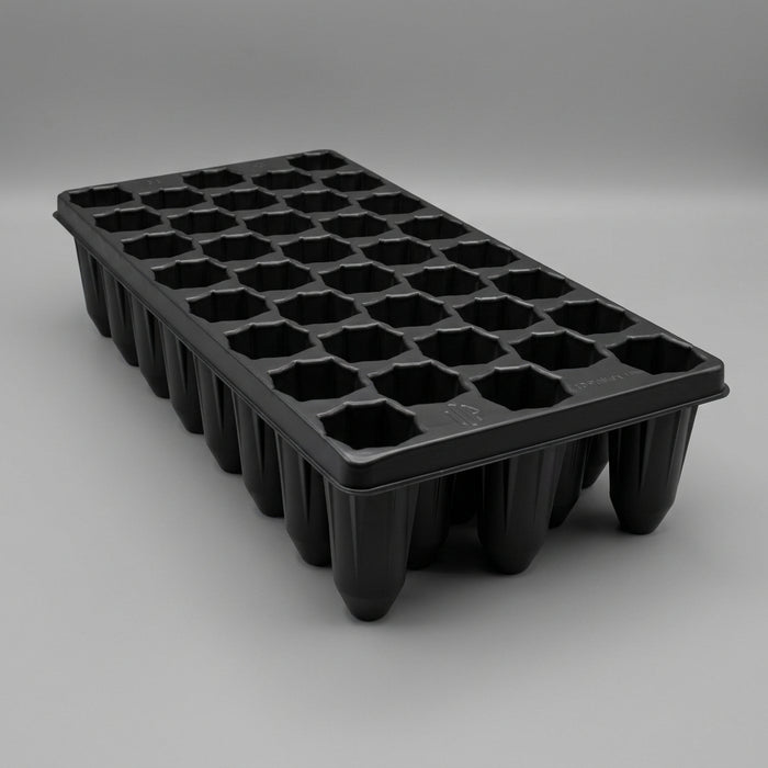 Plug Tray 38 Star-Shaped Deep Cells, Cell Depth 5"