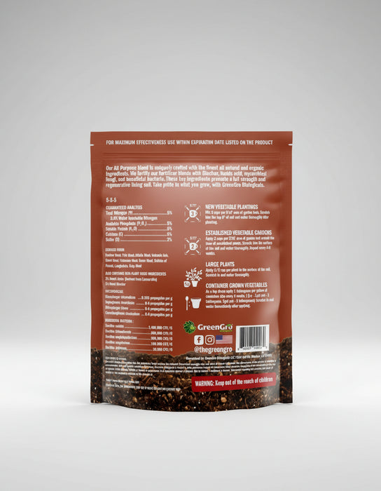 All-Purpose Fertilizer 5-5-5 OMRI Listed