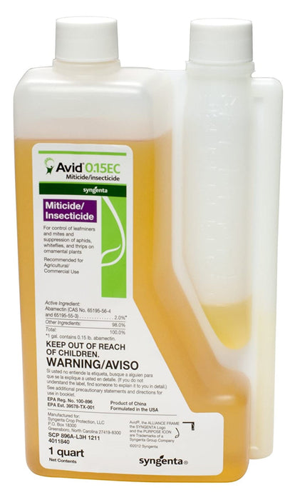 Avid 0.15 EC Miticide Insecticide