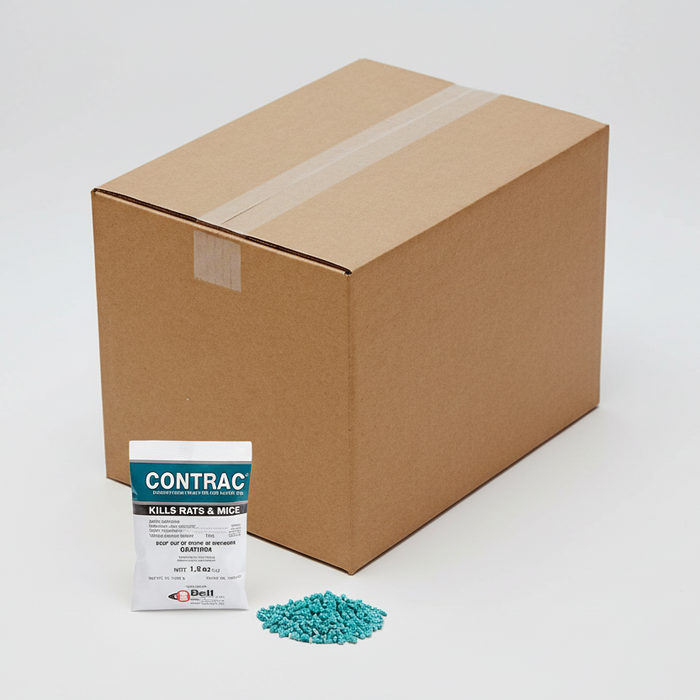 CONTRAC Rat & Mouse Pellet and Meal Bait Place Pacs