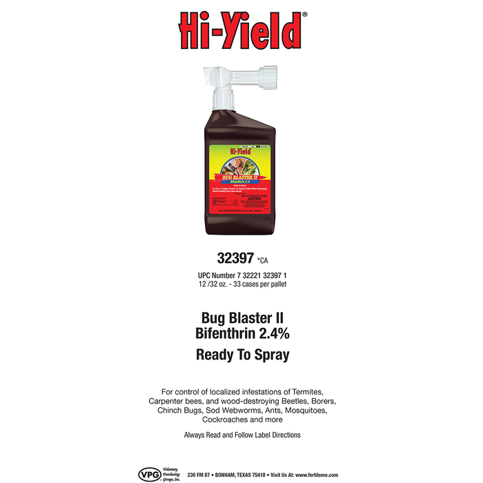 Hi-Yield Bug Blaster II 2.4% RTS