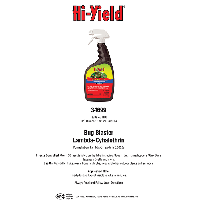 Hi-Yield Bug Blaster Lambda Cy RTU