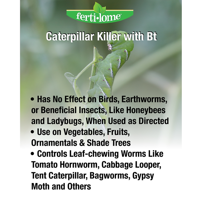 Caterpillar Killer with Bt - OMRI Listed