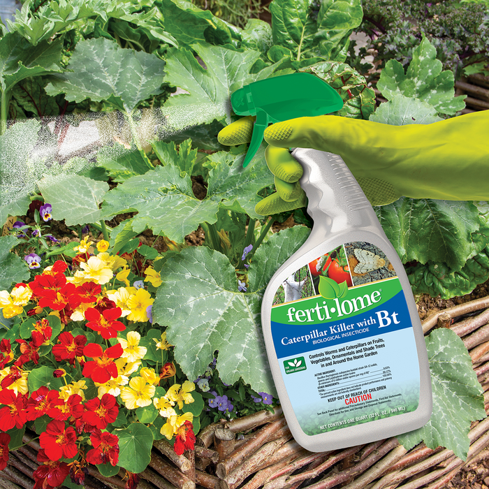 Ferti-lome Caterpillar Killer RTU Spray with Bt