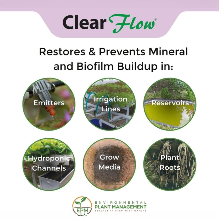 Clear Flow Irrigation Line Cleaner