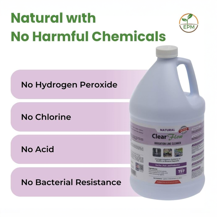 Clear Flow Irrigation Line Cleaner