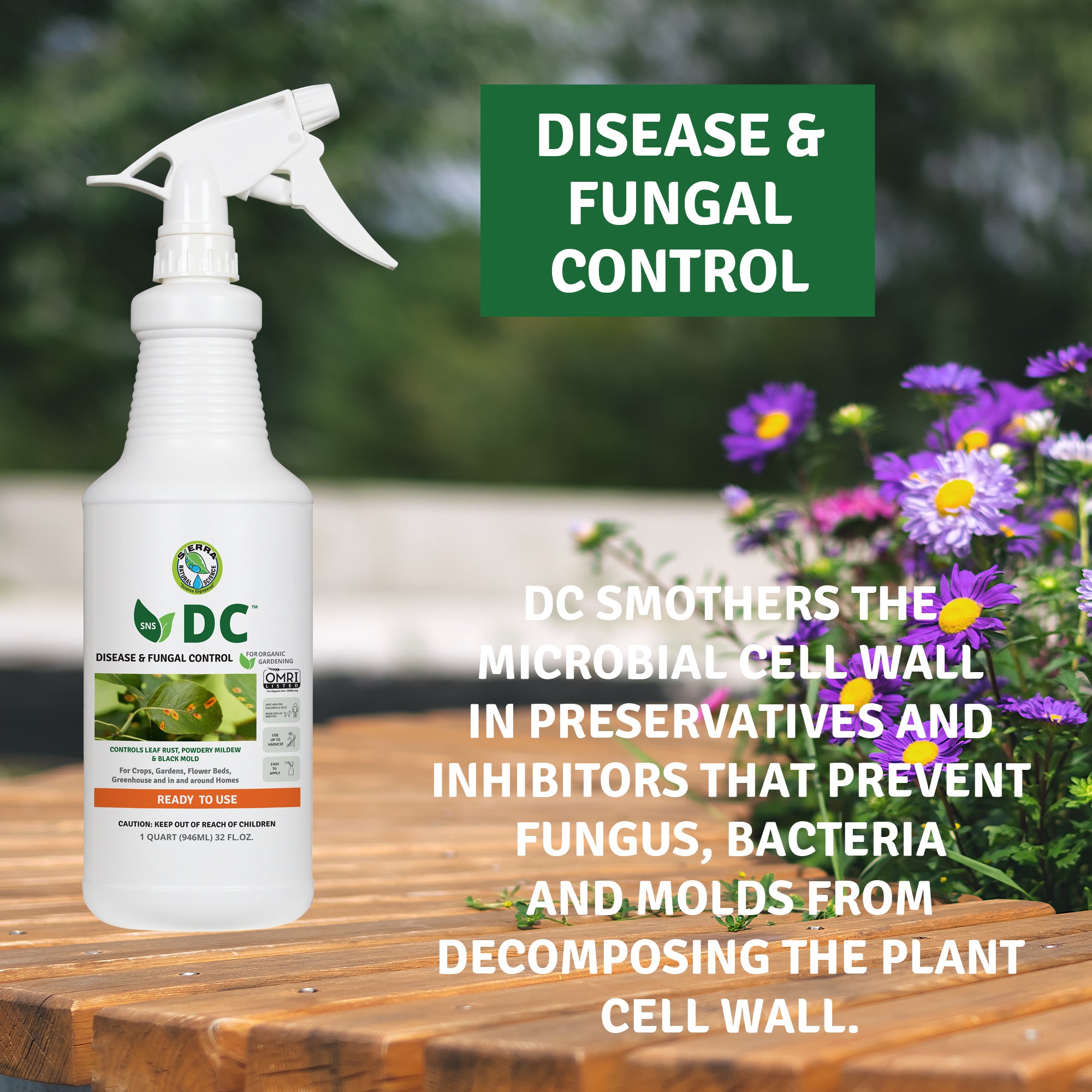 DC Disease & Fungal Control - OMRI Listed