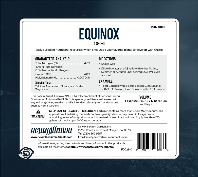 Equinox Fertilizer