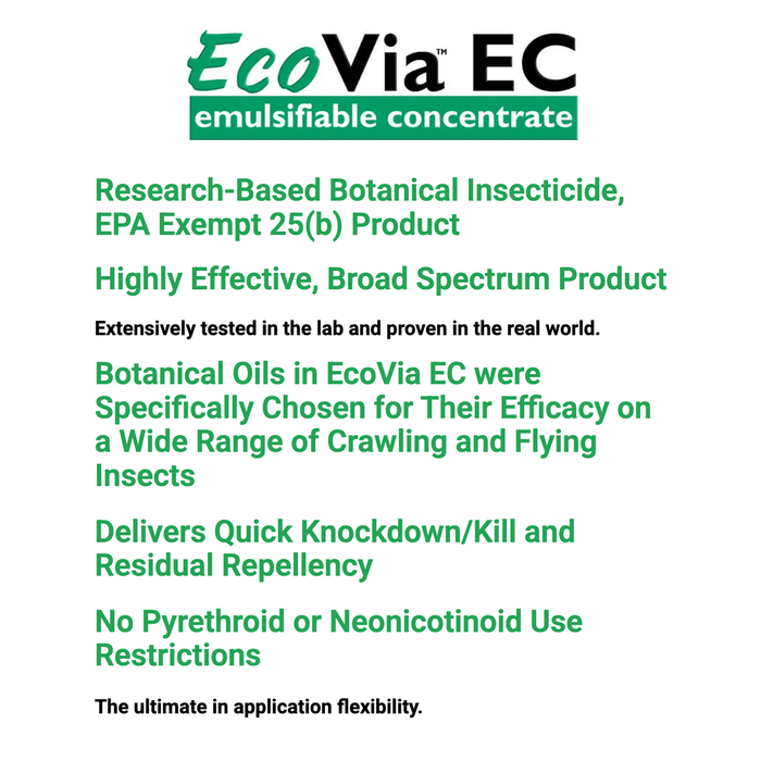 EcoVia EC Concentrate Insecticide