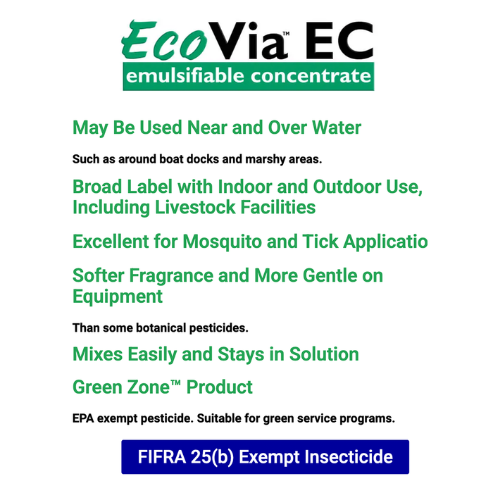 EcoVia EC Concentrate Insecticide