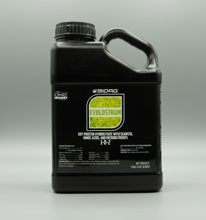 Evolostrum - Soy Protein Hydrolysate, Seaweed, Humic Acid & Micronutrients - OMRI Listed