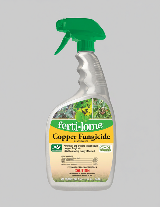 Ferti-lome Copper Fungicide RTU Spray - OMRI Listed