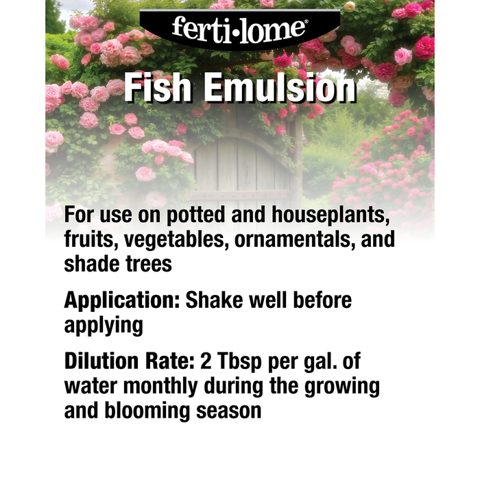 Ferti-lome Fish Emulsion Fertilizer 5-1-1