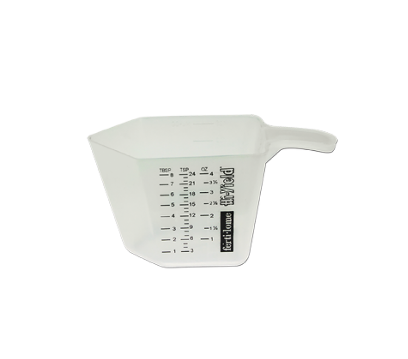 Ferti-lome and Hi-Yield Plastic Measuring Cup
