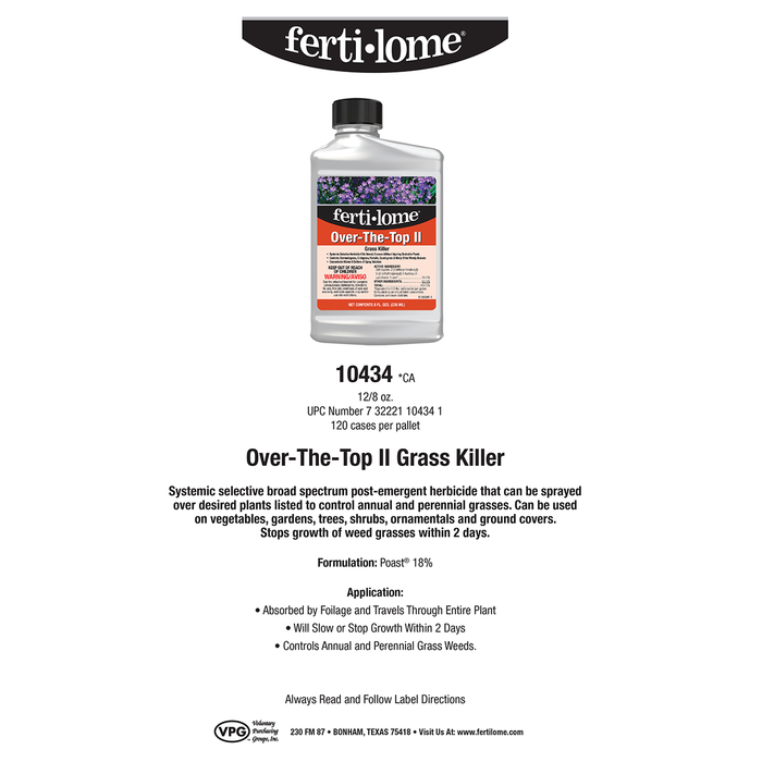 Ferti-lome Over-The-Top II Grass Killer