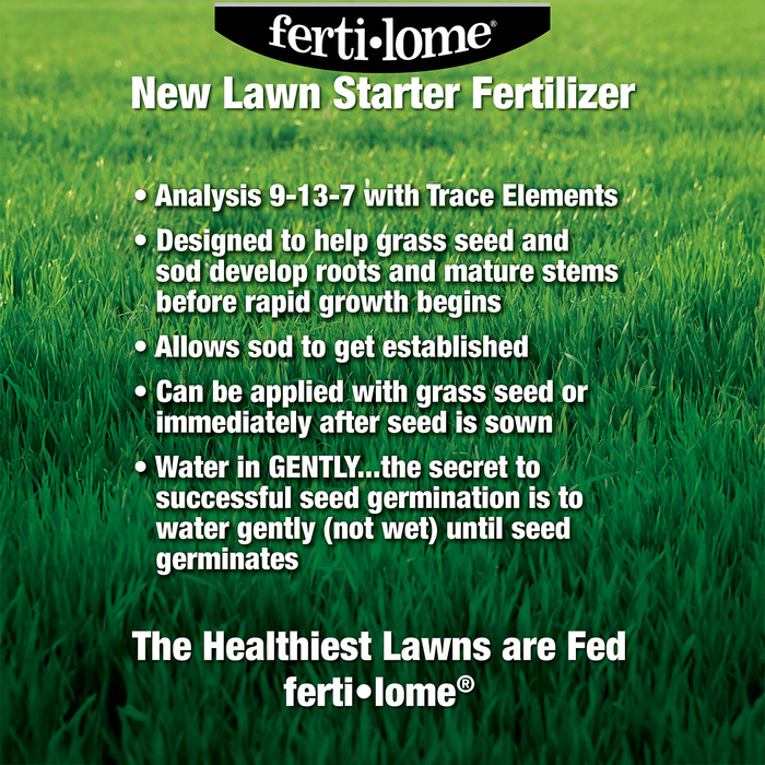 Ferti-lome New Lawn Starter 9-13-7