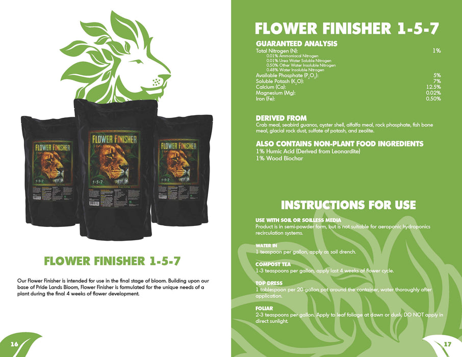Flower Finisher - Fertilizer for Final Stages of Flower Growth