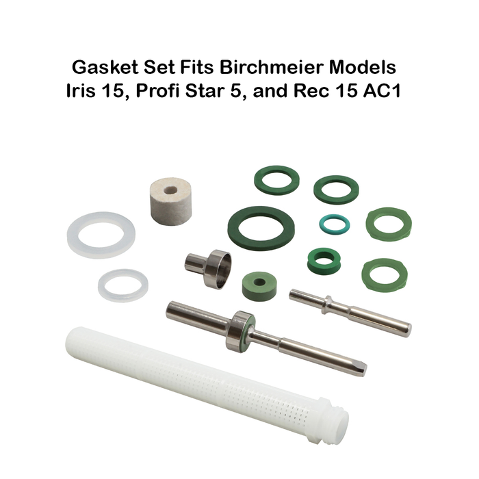 Replacement Gasket Set - For Birchmeier Sprayers Iris 15, Profi Star 5, and REC AC1
