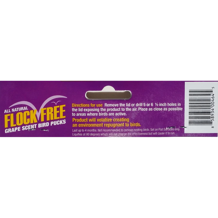 Grape Scent Puck Bird Repellant