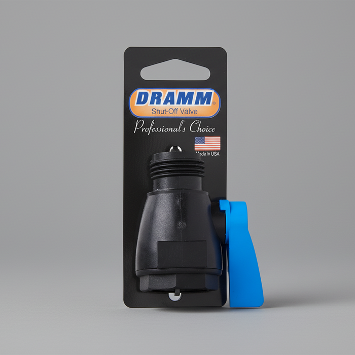 Heavy Duty Ergonomic Plastic Shut-Off Valve