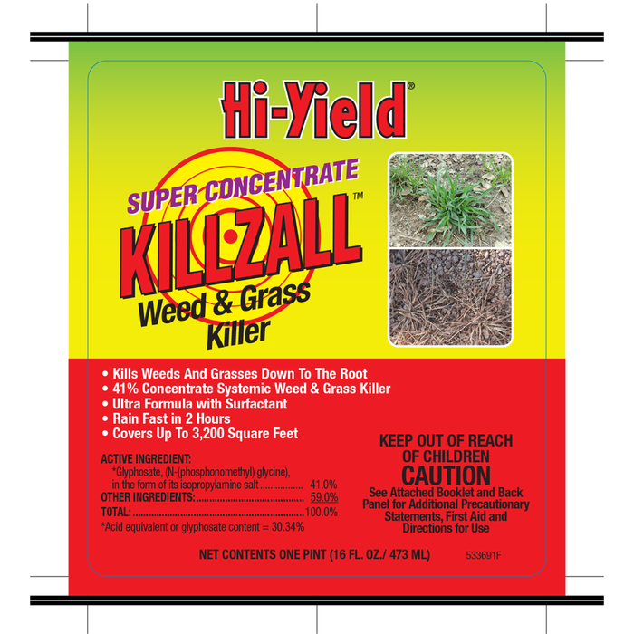 Hi-Yield KillzAll Weed & Grass Killer Super Concentrate