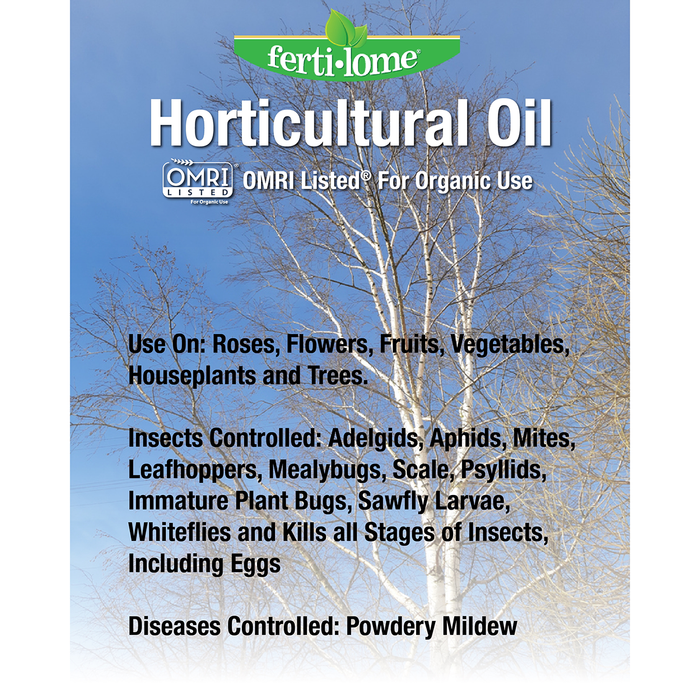 Ferti-lome Horticultural Oil RTS Natural Insecticide - OMRI Listed