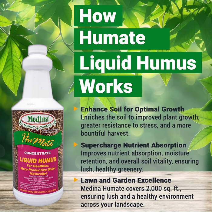HuMate Liquid Humus (Humic & Fulvic Acids)