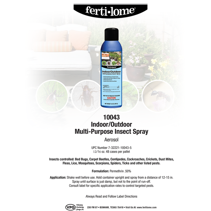 Ferti-lome Indoor/Outdoor Multi-Purpose Insect Spray