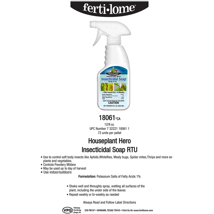 Ferti-lome Insecticidal Soap RTU