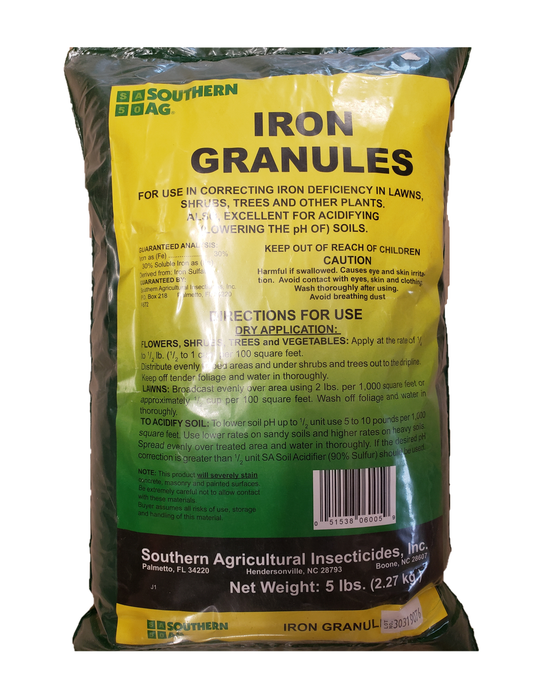 Iron Granules (30% Iron)