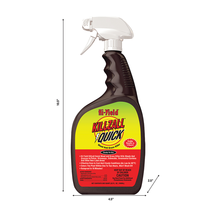 Hi-Yield Killzall Quick RTU Non-Selective Post-Emergent Systemic Weed Control