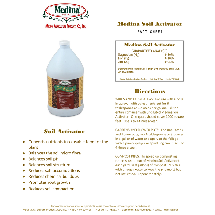 Liquid Soil Activator