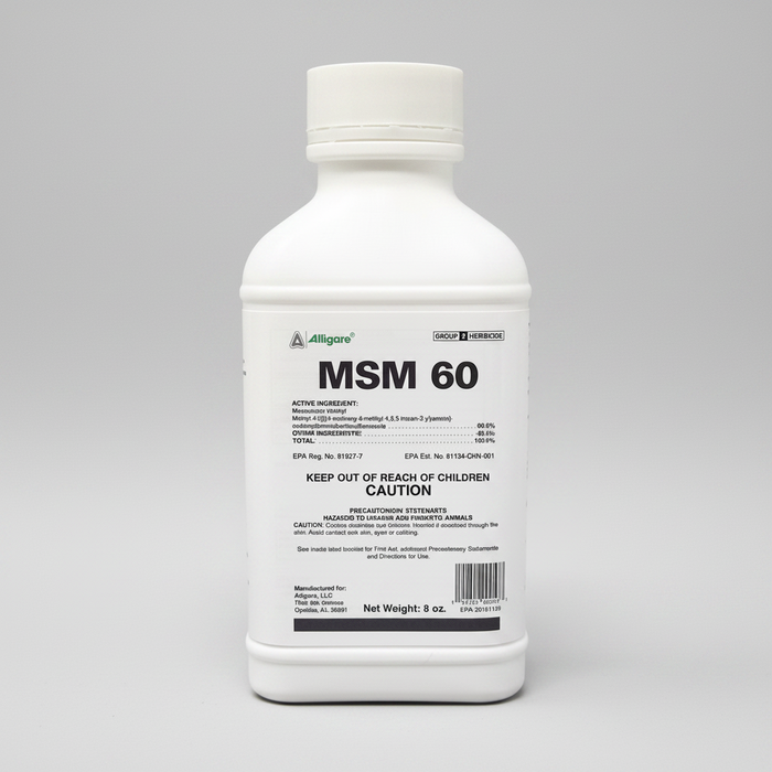 liquid msm herbicide Alligare MSM 60 DF Herbicide