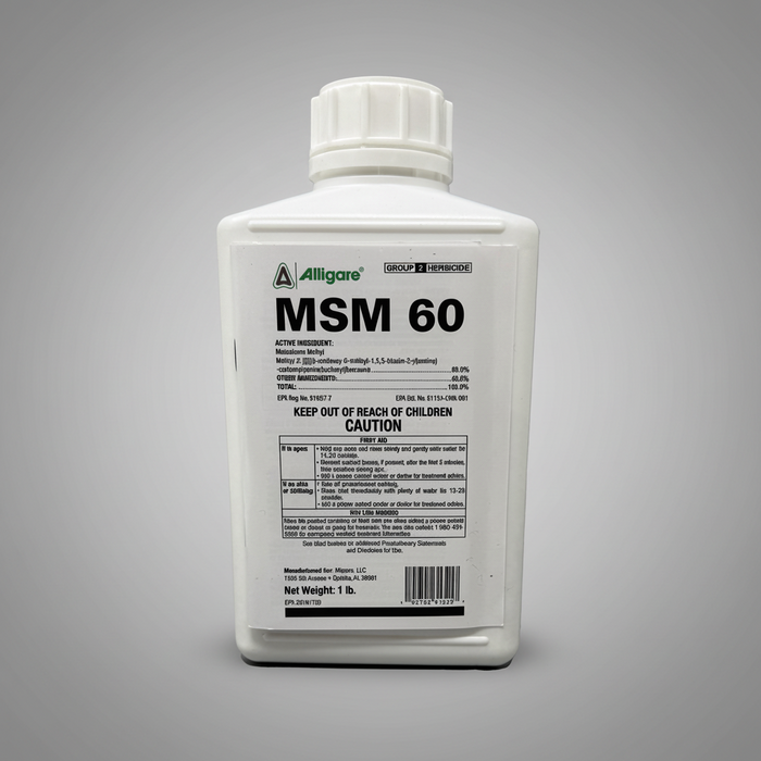 msm 60 herbicide label MSM 60 Herbicide