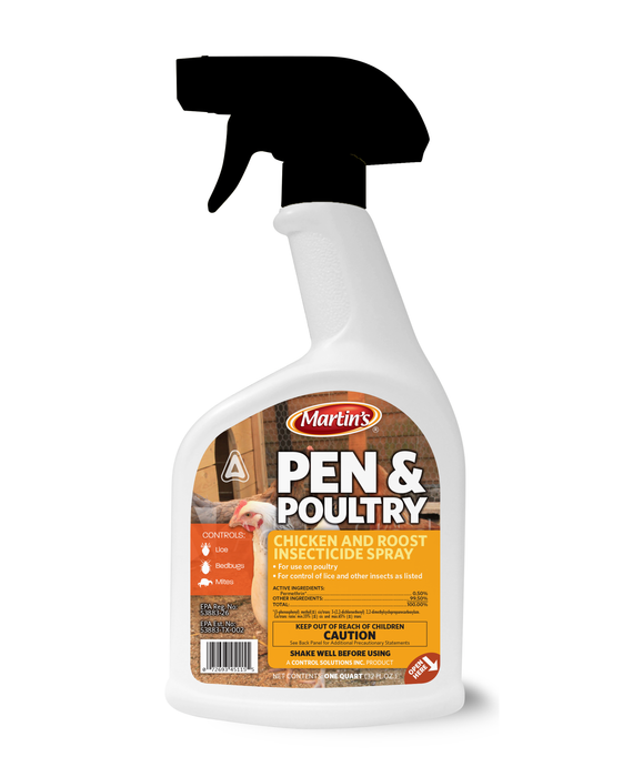 Martin's Pen & Poultry Chicken & Roost Insecticide Spray