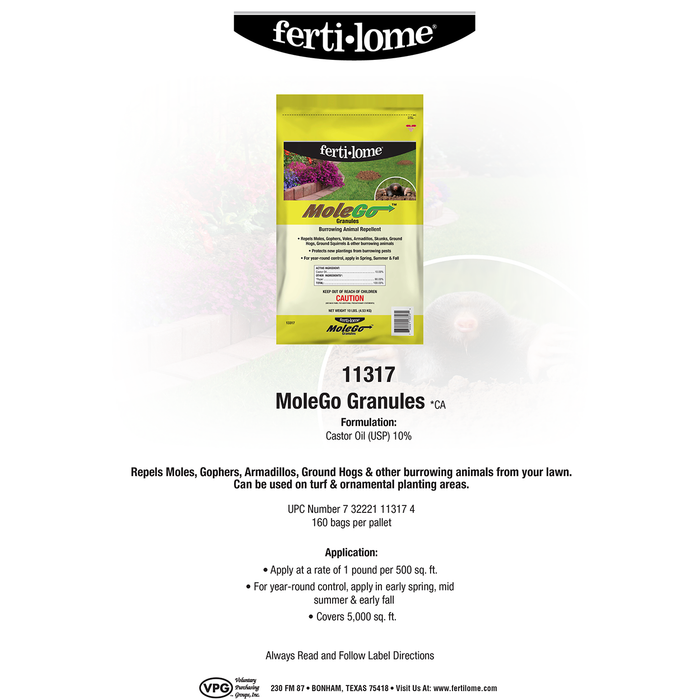 Ferti-lome MoleGO Granules