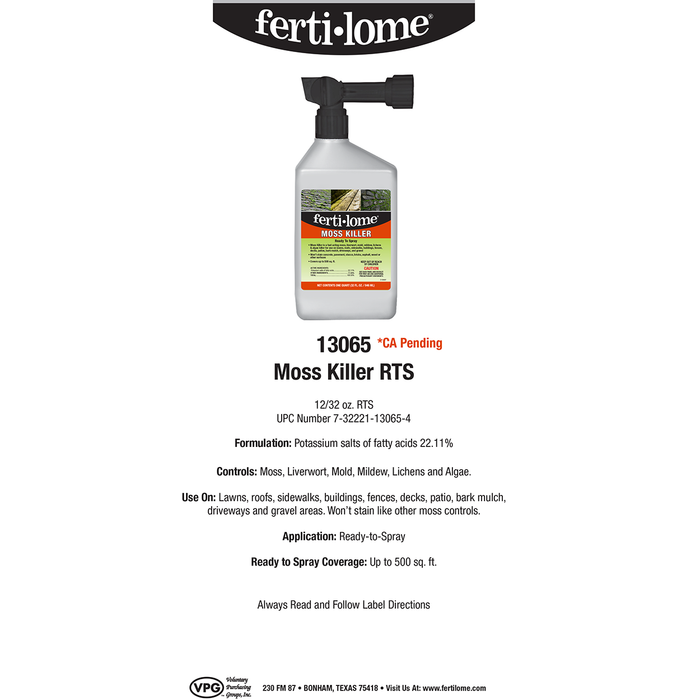 Ferti-lome Moss Killer RTS