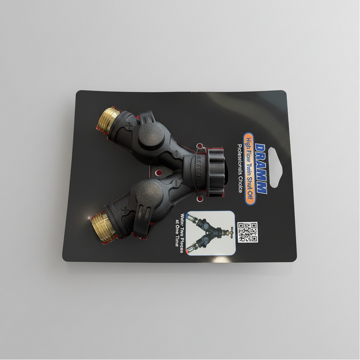 OneTouch Twin High Flow Shut-Off Valve