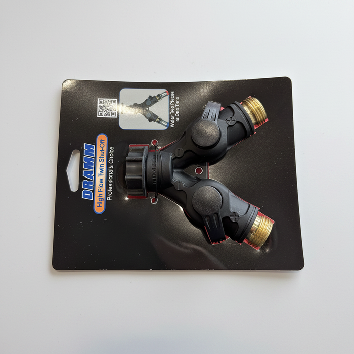 OneTouch Twin High Flow Shut-Off Valve