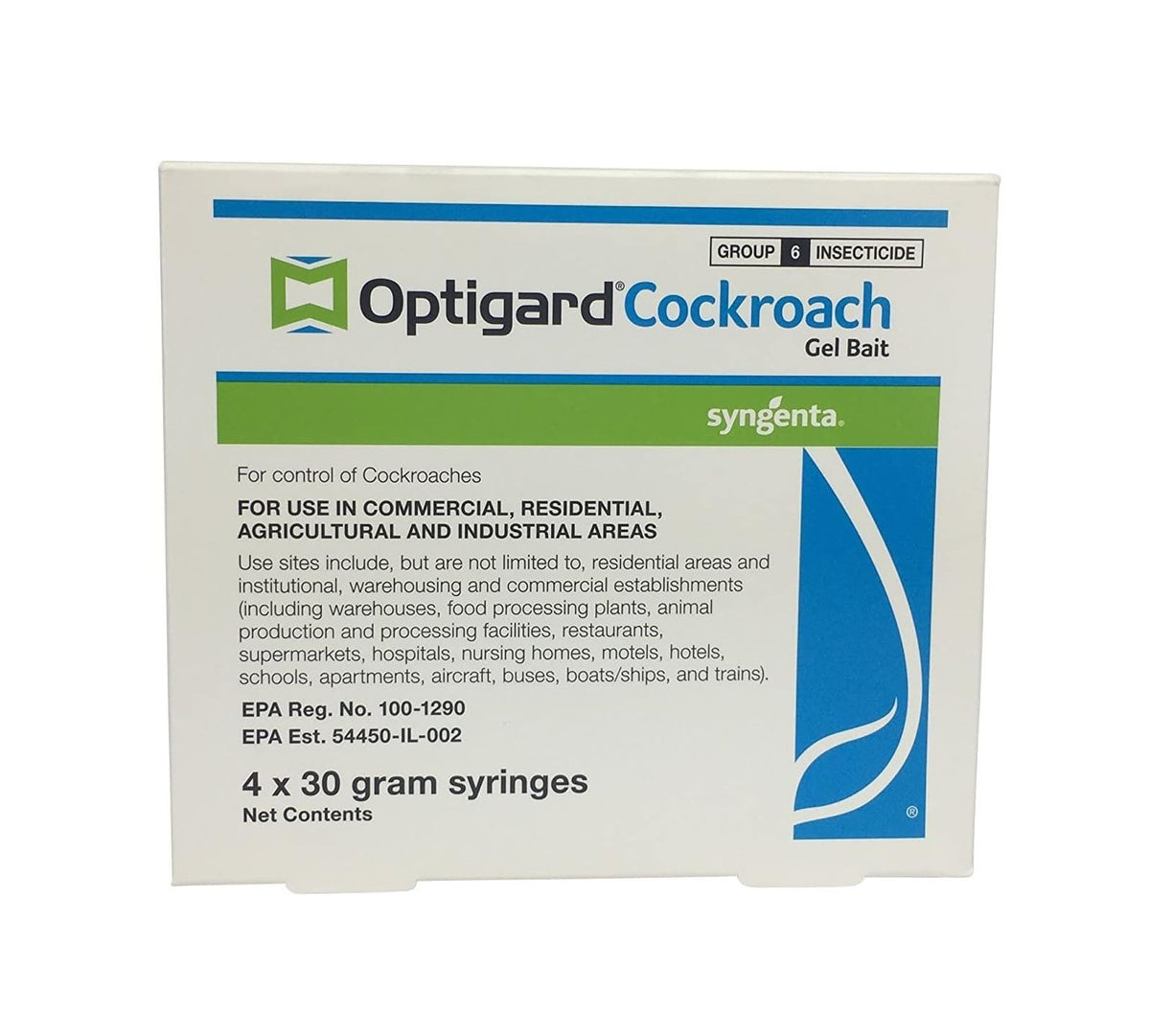 Optigard Cockroach Gel Bait - 4 x 30 Grams