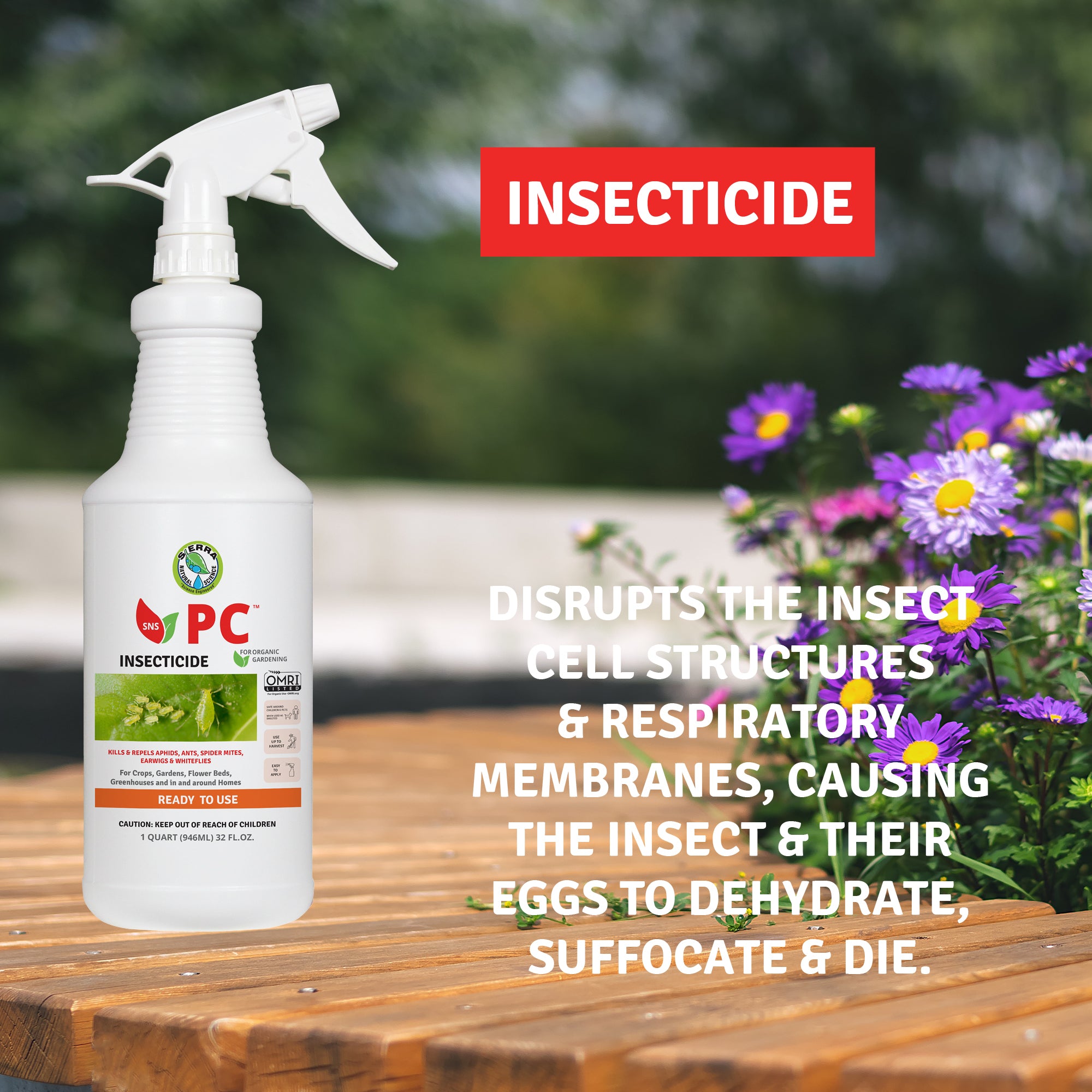 PC Insecticide RTU- OMRI Listed